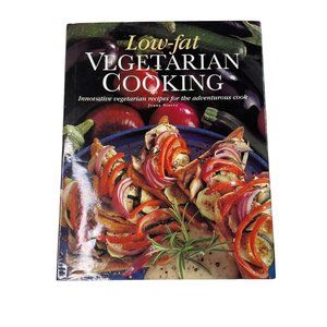 Low Fat Vegetarian Cookbook 1997 Great Veganuary Recipes Illustrated Hardcover u